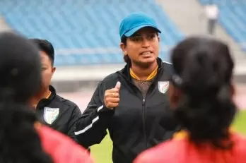 Indian womens football team head coach Maymol Rocky quits